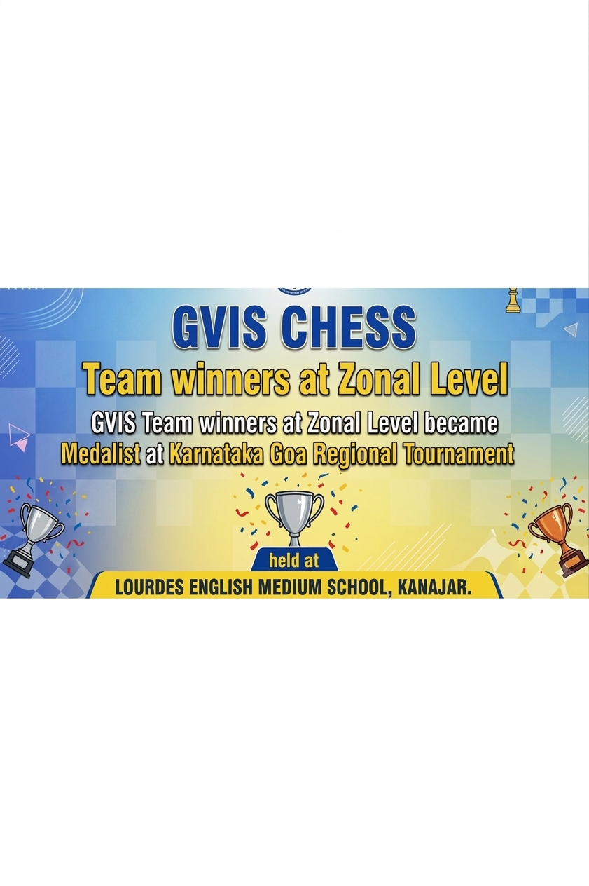 GVIS CHESS - Team winners at Zonal Level